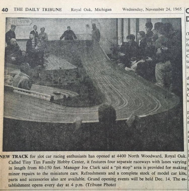 Tiny Tim Hobby Center - 1965 Tiny Tim Article From Dave Dobner (newer photo)